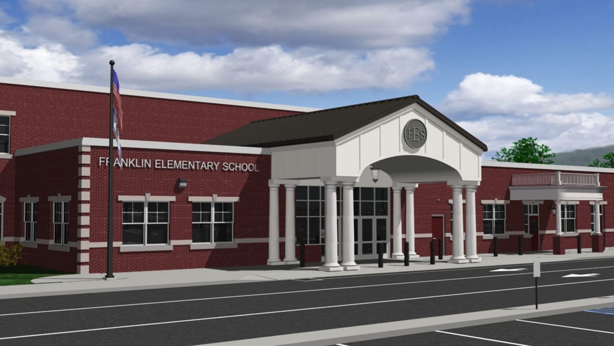 Franklin Elementary School Think Wood