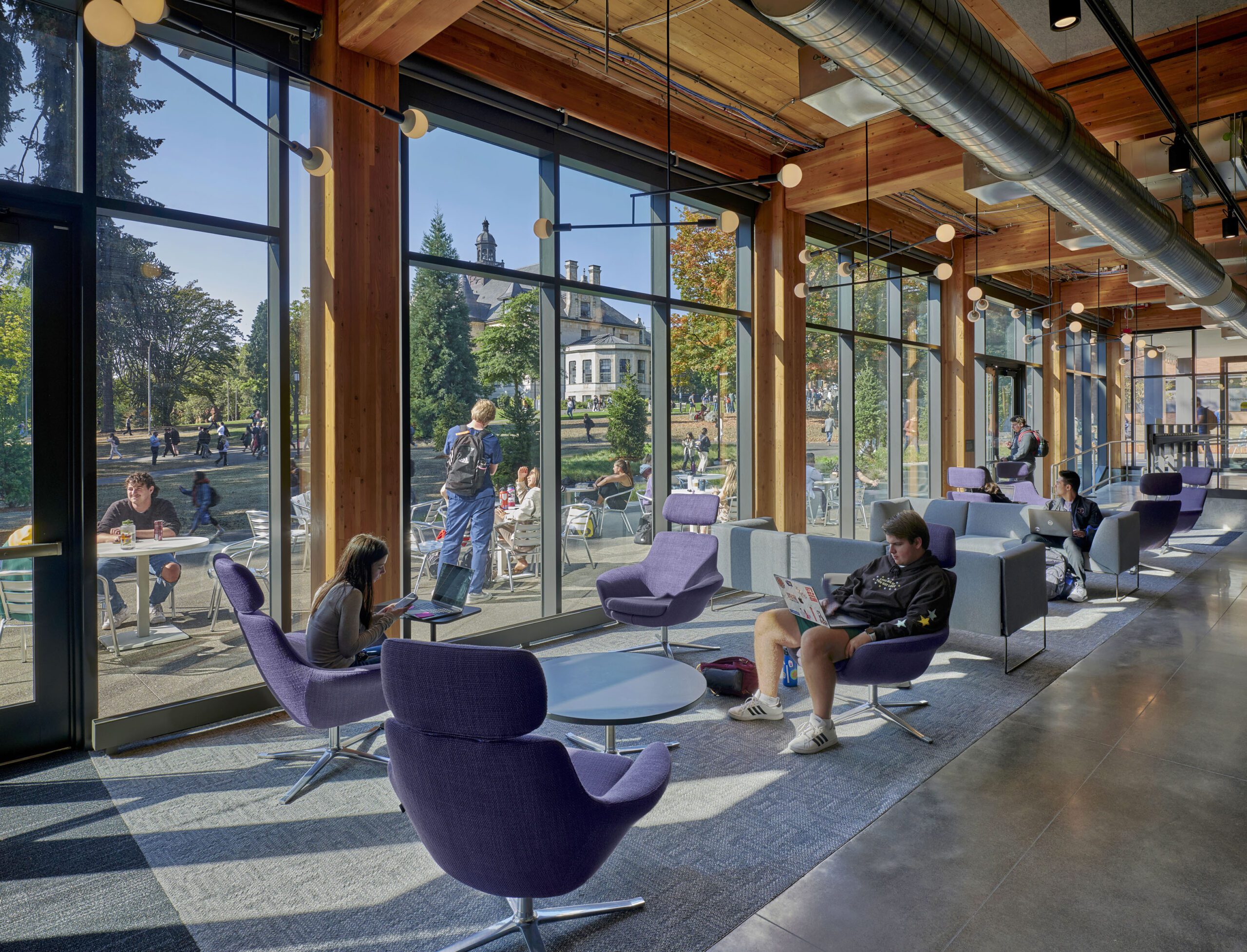Founders Hall Think Wood