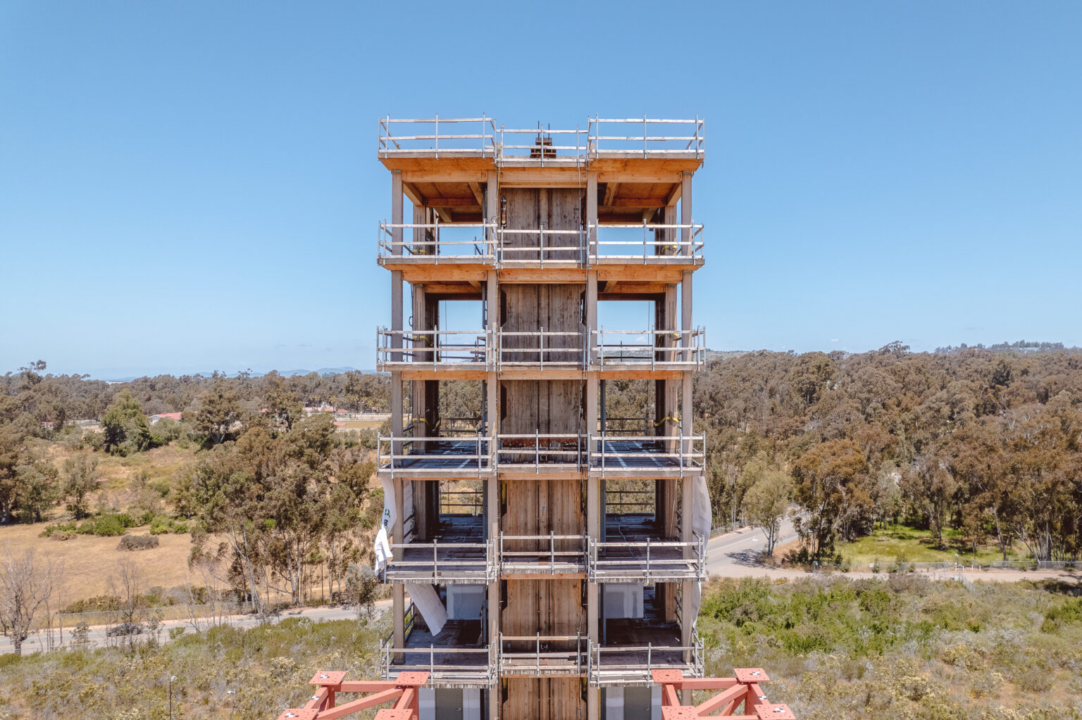 Mass Timber Tower Withstands Massive Quakes on World’s Largest Shake