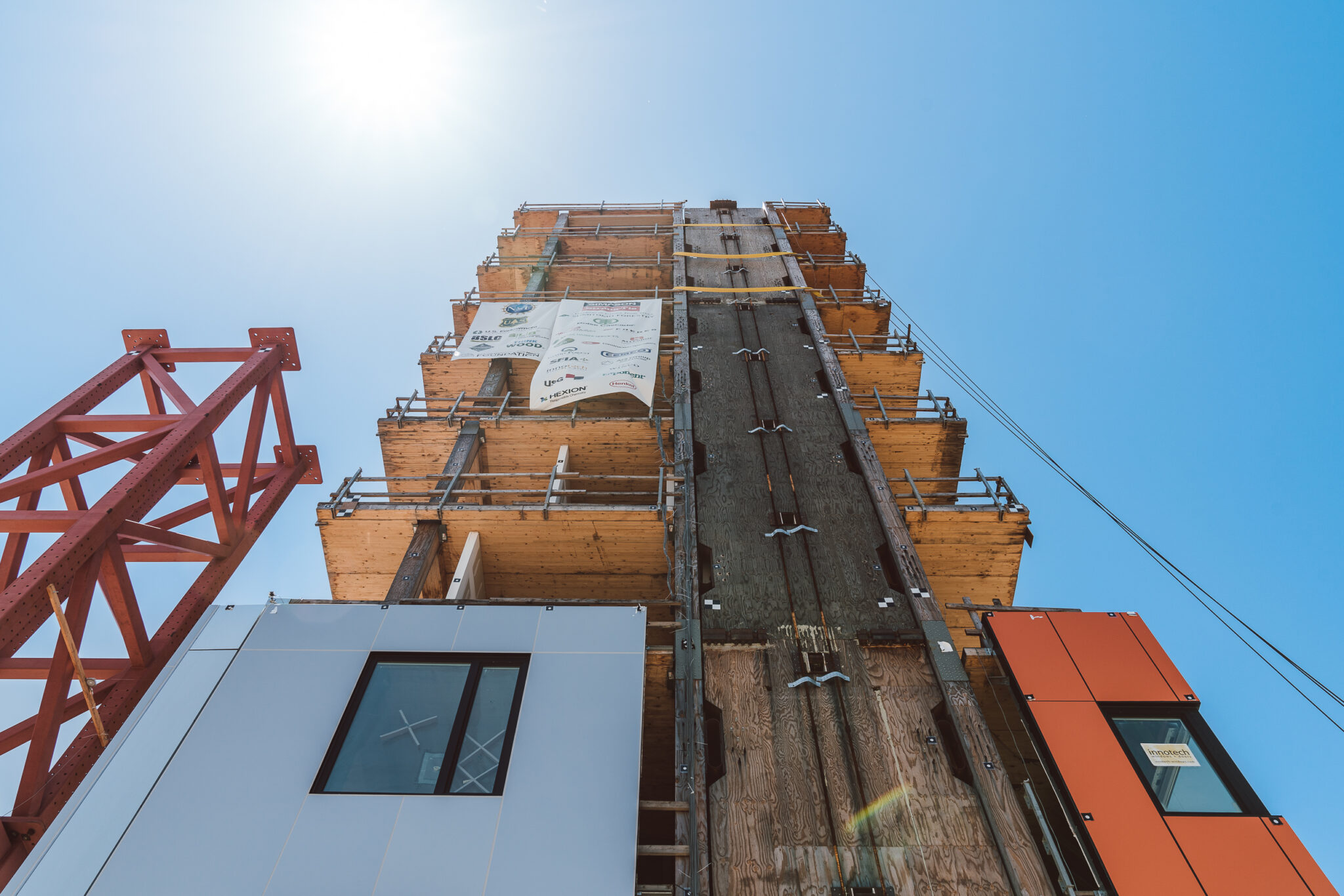 Mass Timber Tower Withstands Massive Quakes on World’s Largest Shake